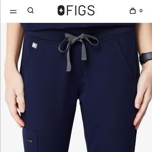 Figs ZAMORA scrub pants-navy xxs